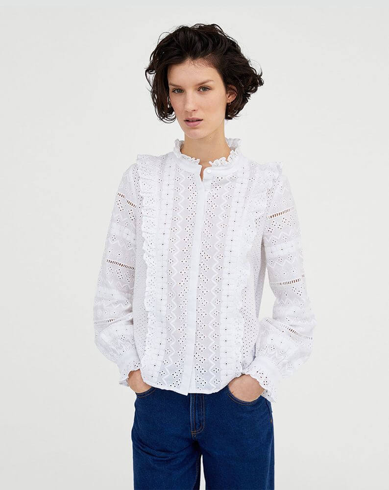 Embroidered shirt - Image 1