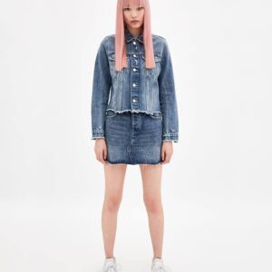 Ripped denim jacket - Image 3